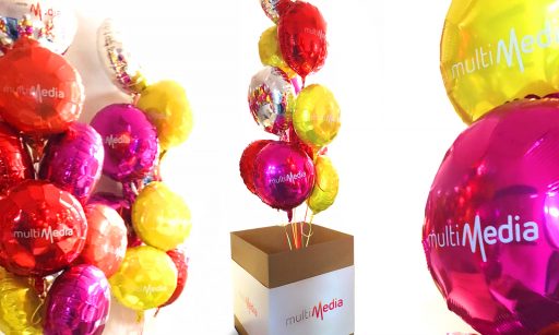 Produkcja i wysyłka Promo Packa z balonami do influencerów