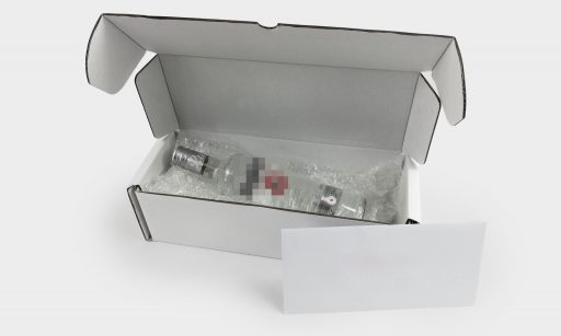 Produkcja, Gift Pack z butelką