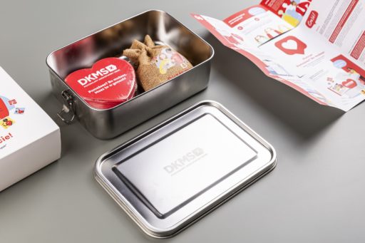 Metalowa puszka jako opakowanie promo packa